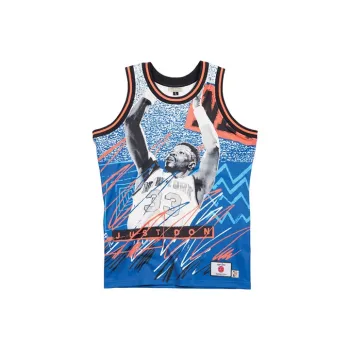 Mitchell & Ness x Just Don Basketball Jerseys Men's Blue
