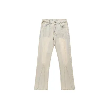 GEOFFREY B. SMALL Jeans Unisex Yellow Mud