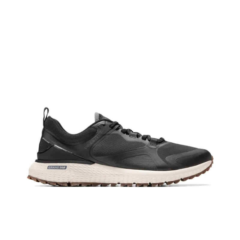 COLE HAAN Cushioning, Slip Resistant, Abrasion Resistant, Height Increasing Low Top Casual Shoes Men's Black-1