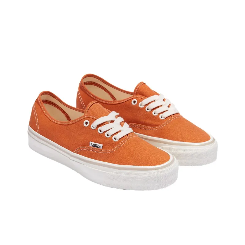 Vans MTE Authentic Low Top Skateboard Shoes Unisex Orange-1