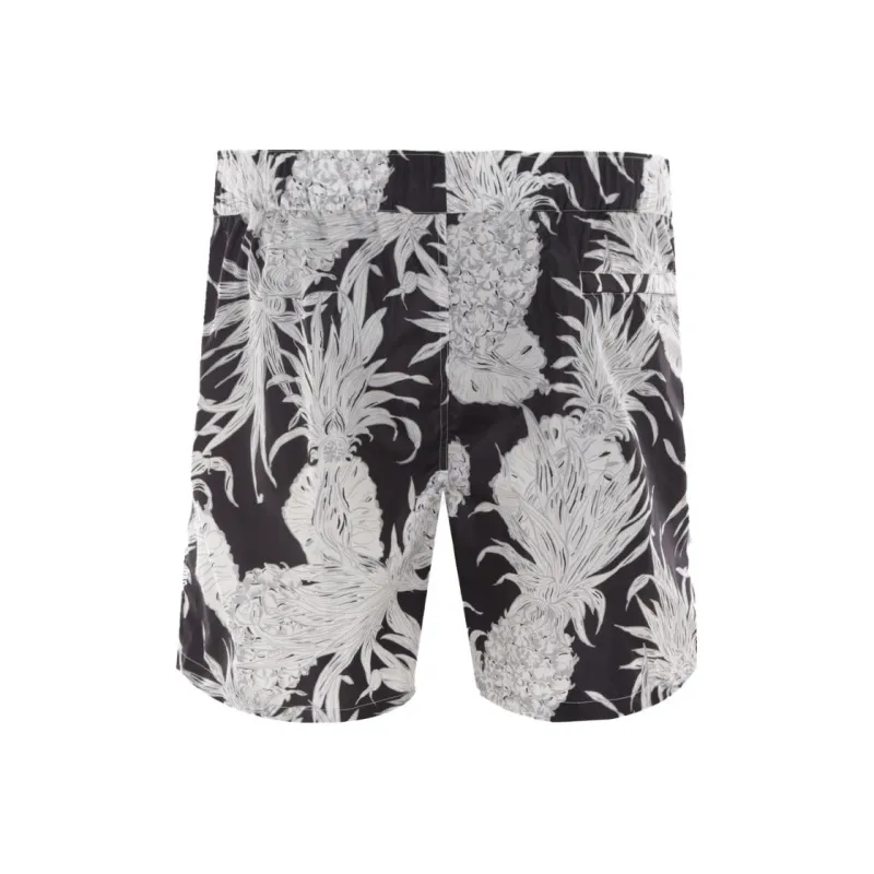 Valentino Casual Shorts Men Black-7