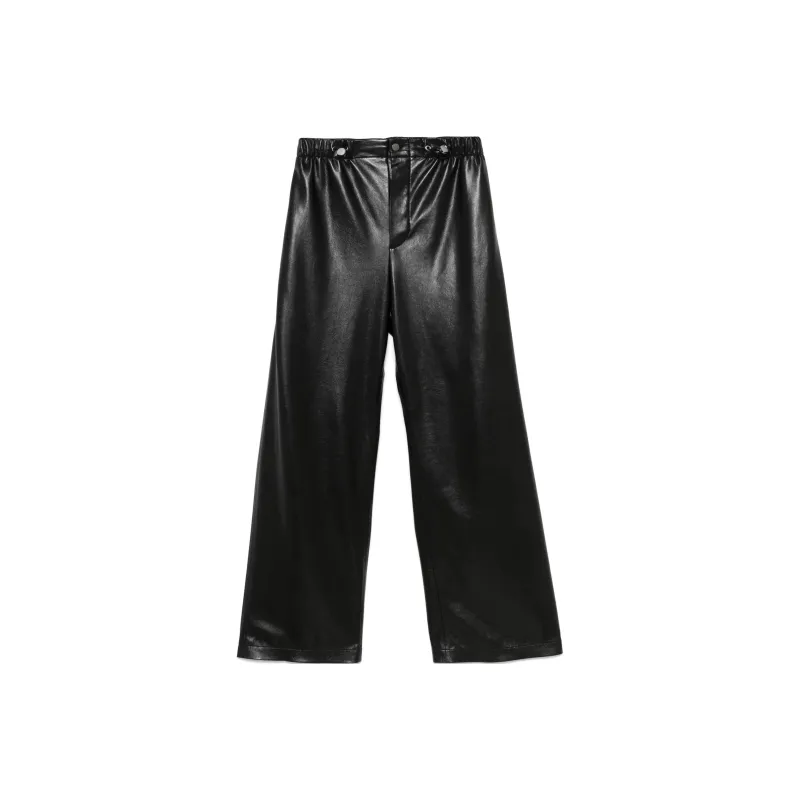 NANUSHKA Faux leather Trousers-0