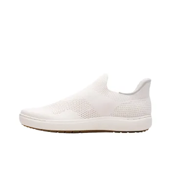 Clarks Nalle Step Breathable Low Top Casual Shoes Women's White