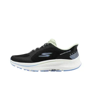 Skechers Women's GO Series Breathable Low Top Running Shoes Women's Black
