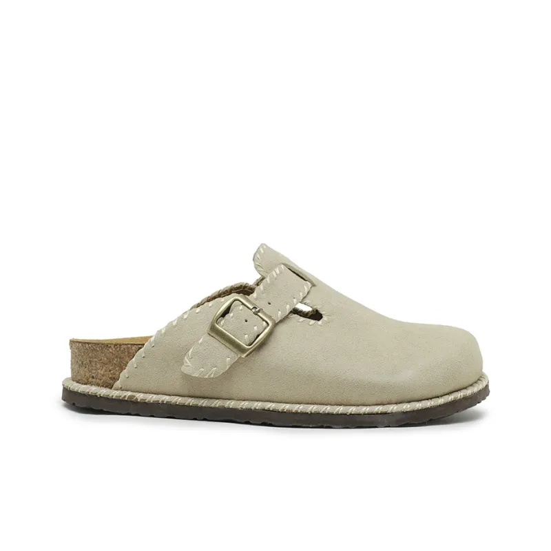 Mulinsen Cork Sole Abrasion Resistant Slip Resistant Closed Toe Slippers Unisex-3