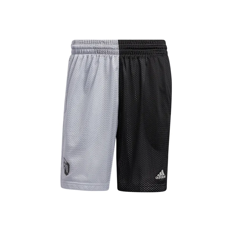Adidas Basketball Shorts Men's Black Gray Color-0