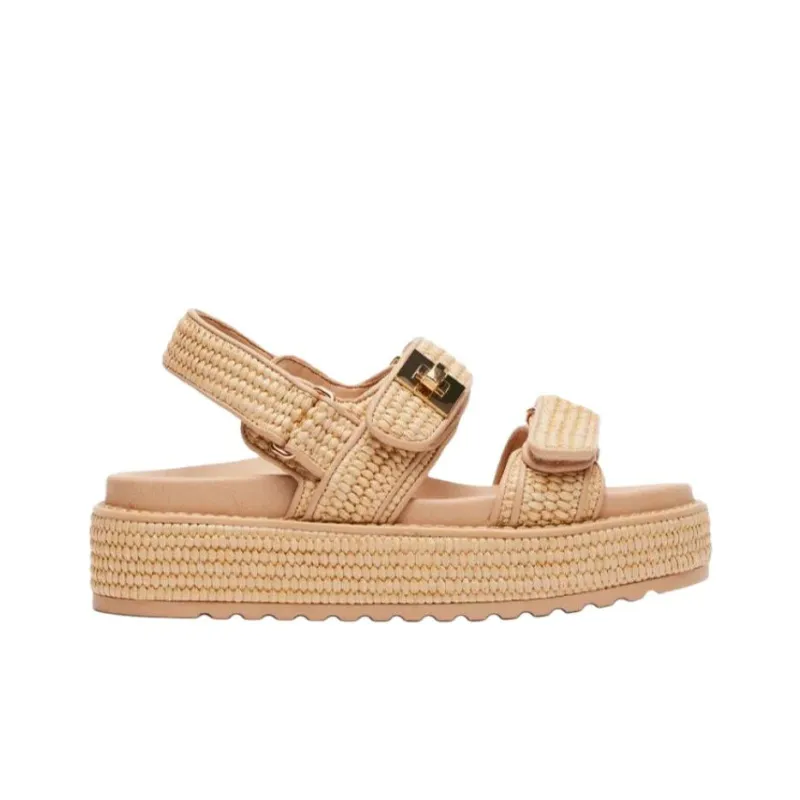 STEVE MADDEN One Strap Sandals Women's Beige-1