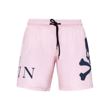 PHILIPP PLEIN FW22 Casual Shorts Men's Pink