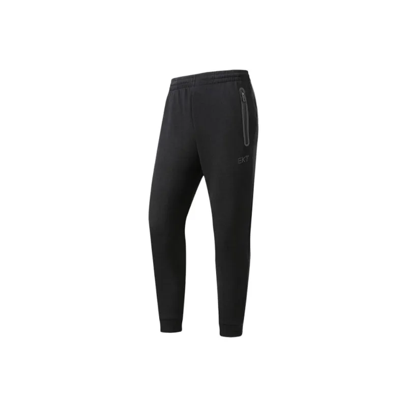 Erke Tennis Series Casual Pants Men's Black-0