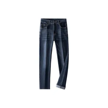 Devanro Jeans Men's Dark Gray Blue