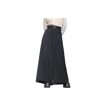 FA2LO Casual Pants Unisex Black