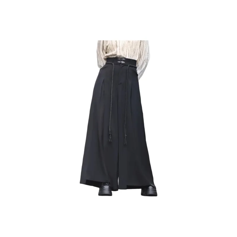 FA2LO Casual Pants Unisex Black-0