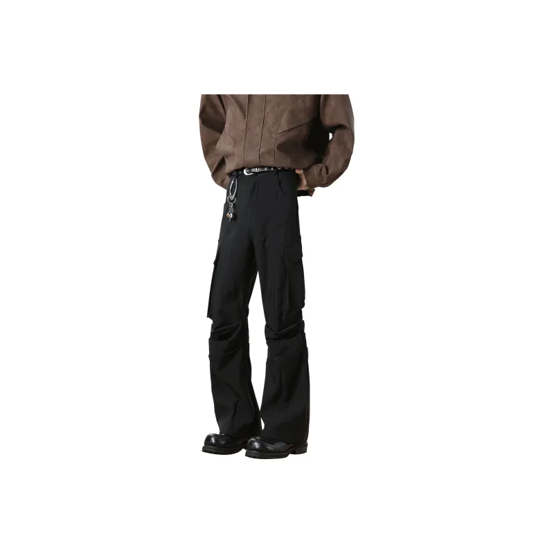 FORCEPULR Casual Pants Unisex Dark Green-0