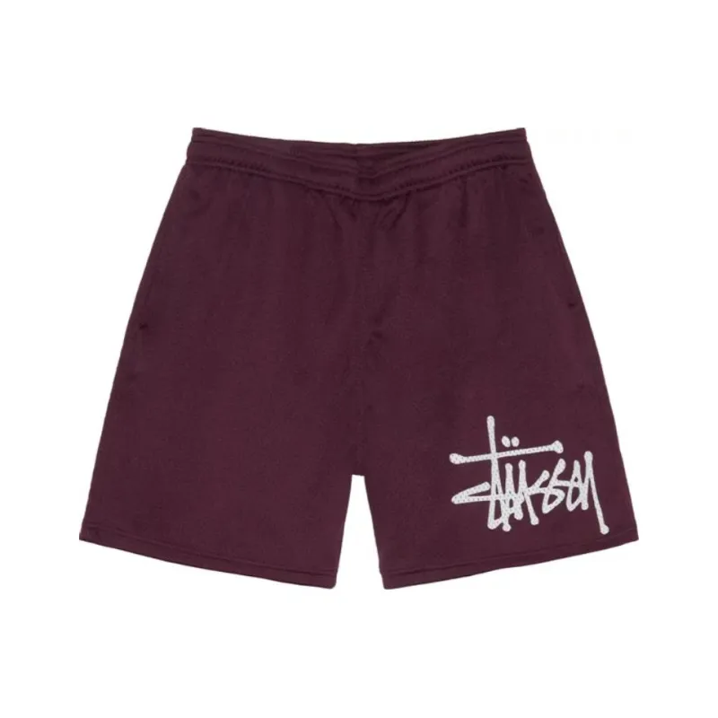 Stussy Big Basic Mesh Short-20