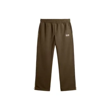 Golden Goose Logo Printed Straight Leg Trousers