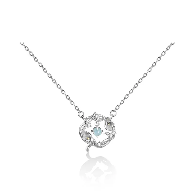 Treasure Love S925 Silver Necklaces Women's-0