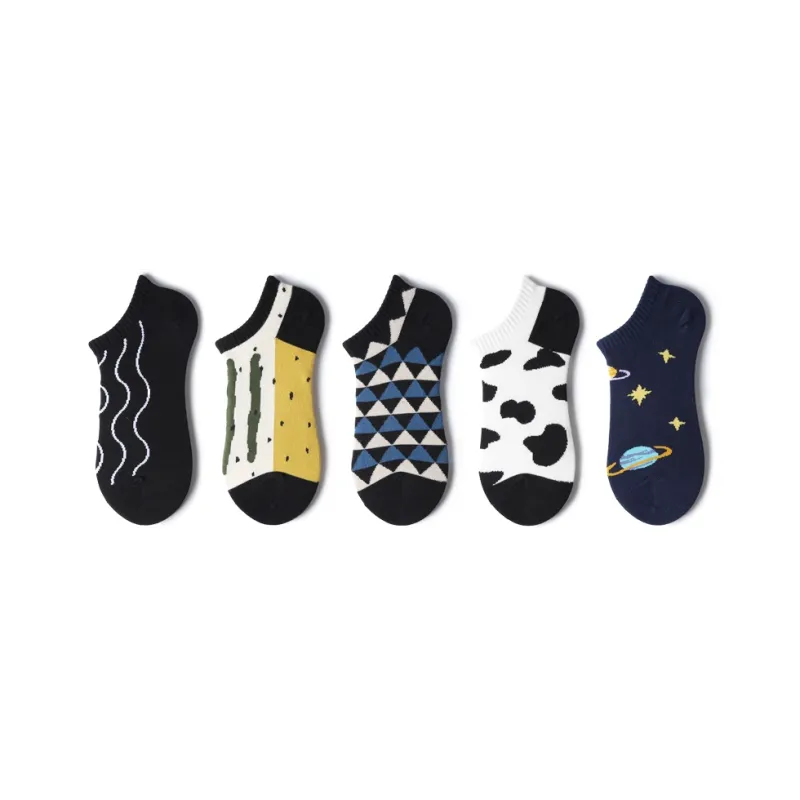 Primeet Mid Calf Socks Men's 5 Pack-46