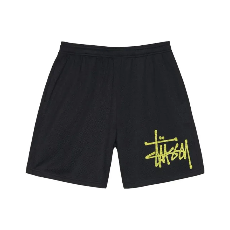 Stussy Big Basic Mesh Short-4