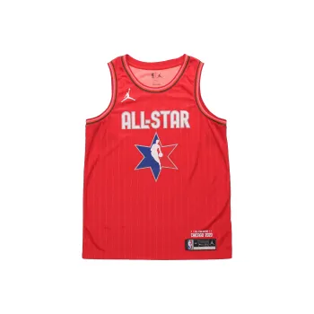 Jordan NBA All Star Edition Swinan Jersey  Russell Westbrok Basketball Jerseys Men's Red