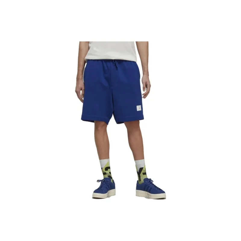 Y 3 Casual Shorts Men Blue-0