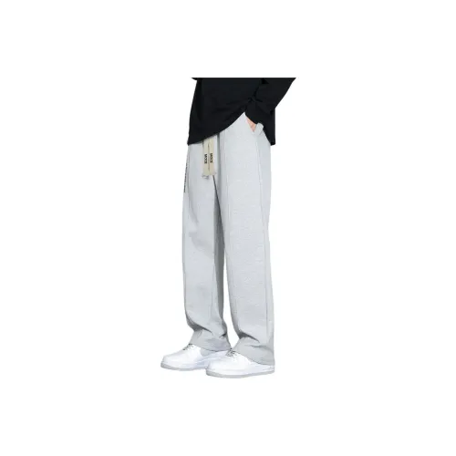 Moce Casual Pants Men's Light Gray