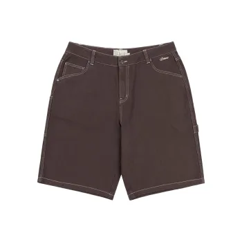 Dime MTL SS24 Denim Shorts Unisex Washable Brown