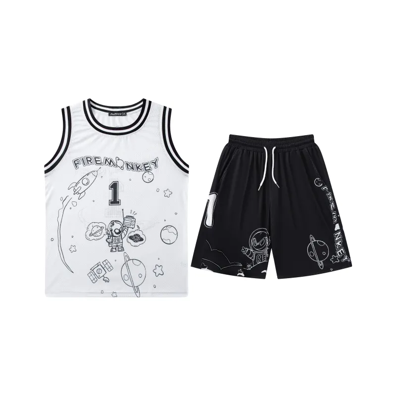 FireMonkey Astronaut Collection Basketball Suit Unisex-36