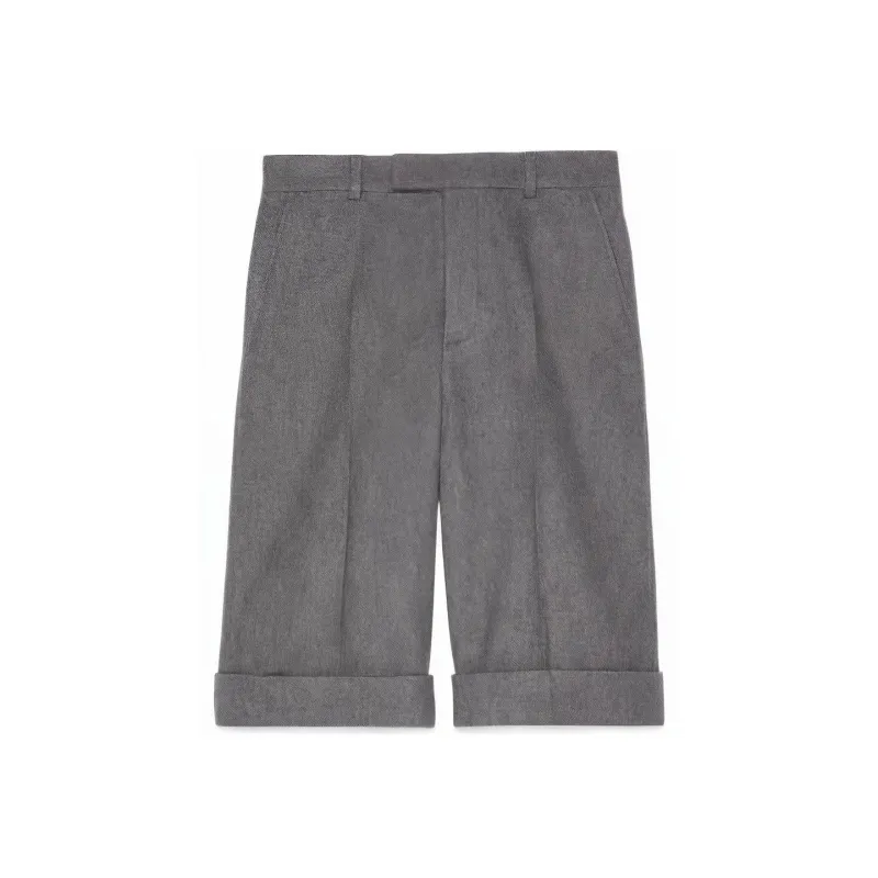 GUCCI Melange Cloth Shorts-0