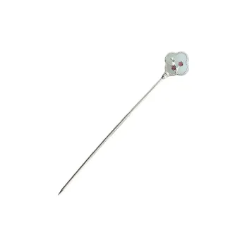 Jade Ink Love Hairpins White Jade/Pale Greenish White Jade Women's