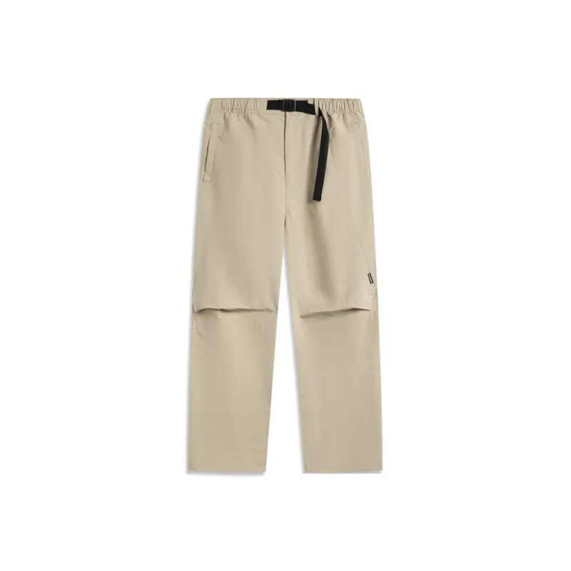 LiNing CF Tracing Outdoor Collection Casual Pants Men's Muted Grass-0