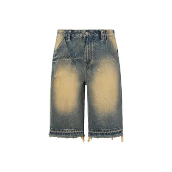ROCAWEAR Denim Shorts Unisex Washed Blue