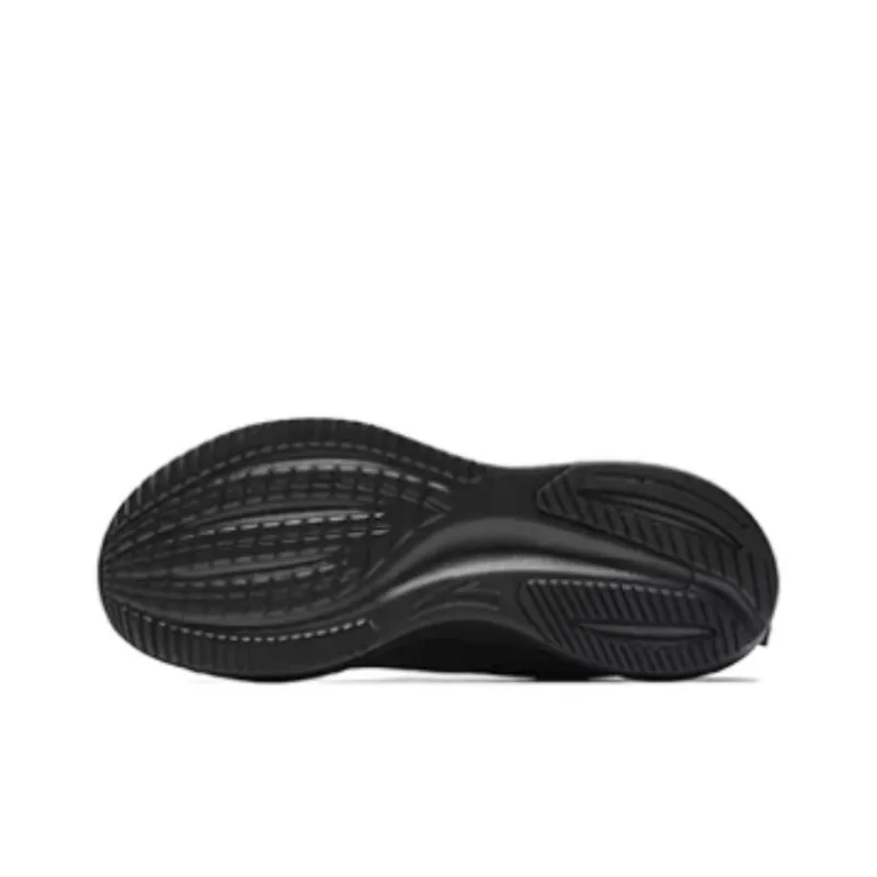 Anta Hydrogen Run Anti Slip Wear Resistant Low Top Casual Running Shoes Men's Black-4