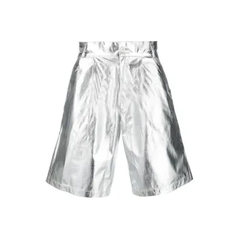Liberal Youth Ministry Casual Shorts Men Silver