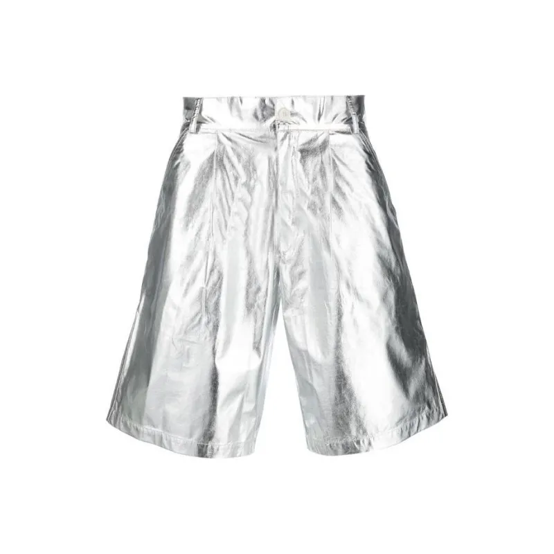 Liberal Youth Ministry Casual Shorts Men Silver-0