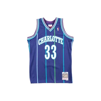 Mitchell Ness Charlotte Hornets Road 1992 93 Alonzo Mourning Swingman Jersey