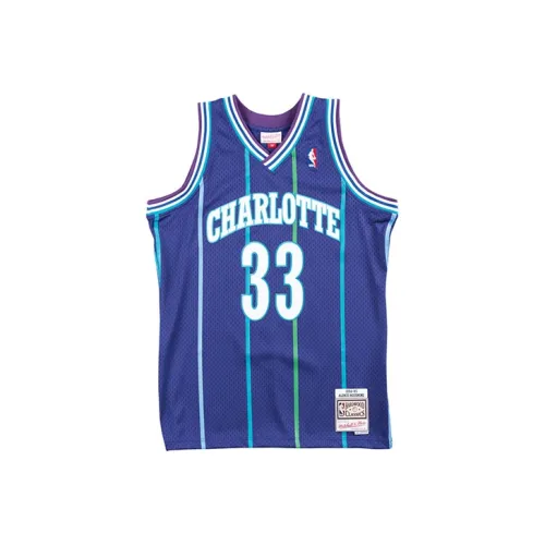 Mitchell Ness Charlotte Hornets Road 1992 93 Alonzo Mourning Swingman Jersey