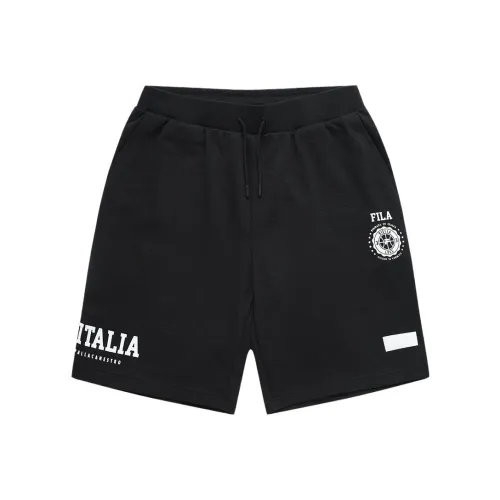 FILA FUSION Casual Shorts Men Pitch Black