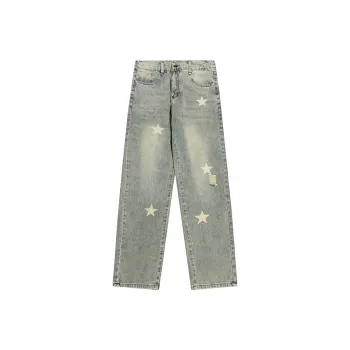 LIGHTNING MONSTER Jeans Unisex Yellow Mud