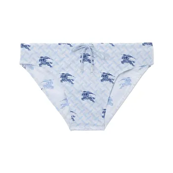 Burberry Ekd Monogram Drawcord Swim Briefs