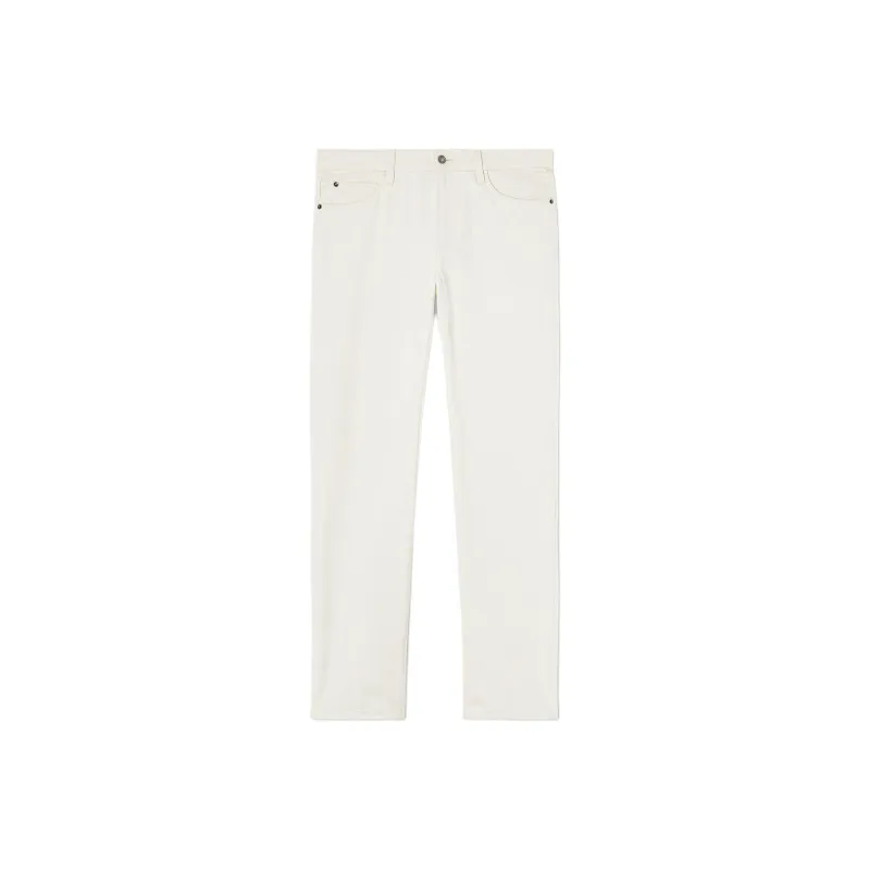 Loro Piana SS25 Casual Pants Men's White-0