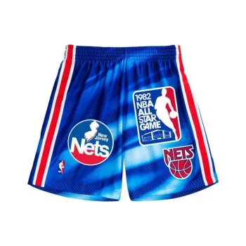 Mitchell Ness 'NBA New Jersey Nets 90' Swingman Shorts