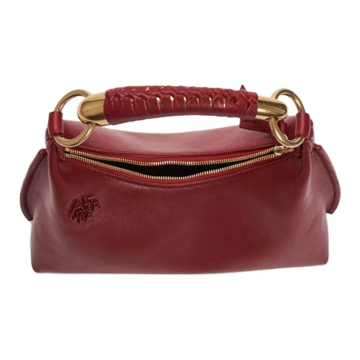 ALTUZARRA Calfskin Handbag Trumpets Women's Red-2