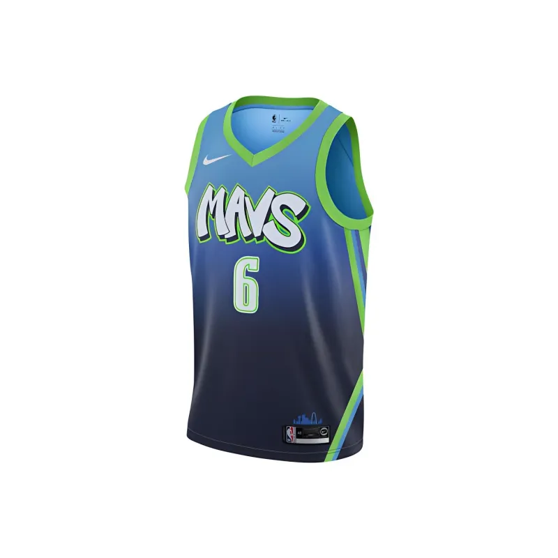 Nike X NBA Basketball Jersey Men's Blue-0