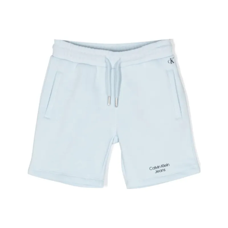 Calvin Klein Logo print Elasticated waist Shorts-0
