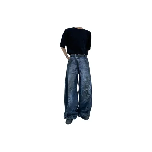 Pirkadat Jeans Unisex Blue