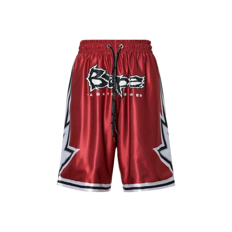 Bape Reversible Basketball Shorts-0