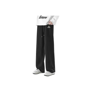 MJ STYLE Casual Pants Unisex Black