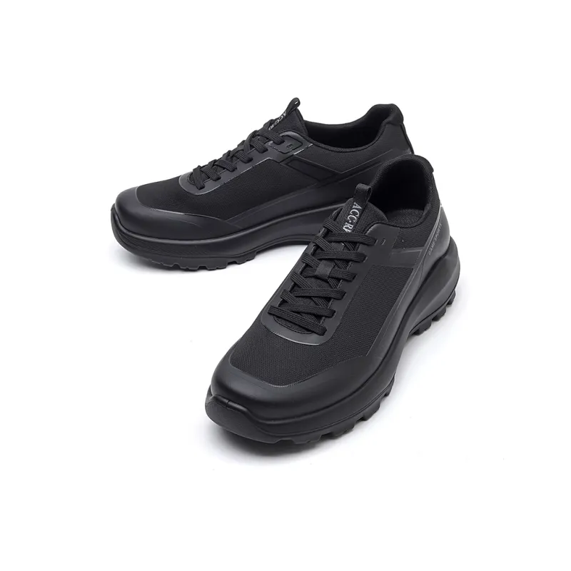 ACEMICKY Slip Resistant, Abrasion Resistant, Moisture Wicking Low Top Casual Shoes Men's Black-1