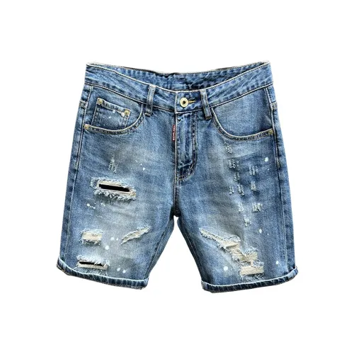 SANTASTIC Denim Shorts Men's Blue