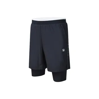 FILA Athletics Casual Shorts Men Royal Blue